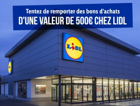 Bon d'achat Lidl 500€